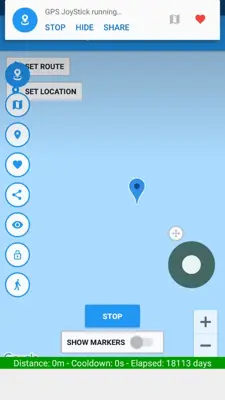 Fake GPS Location - GPS JoyStick android App screenshot 4